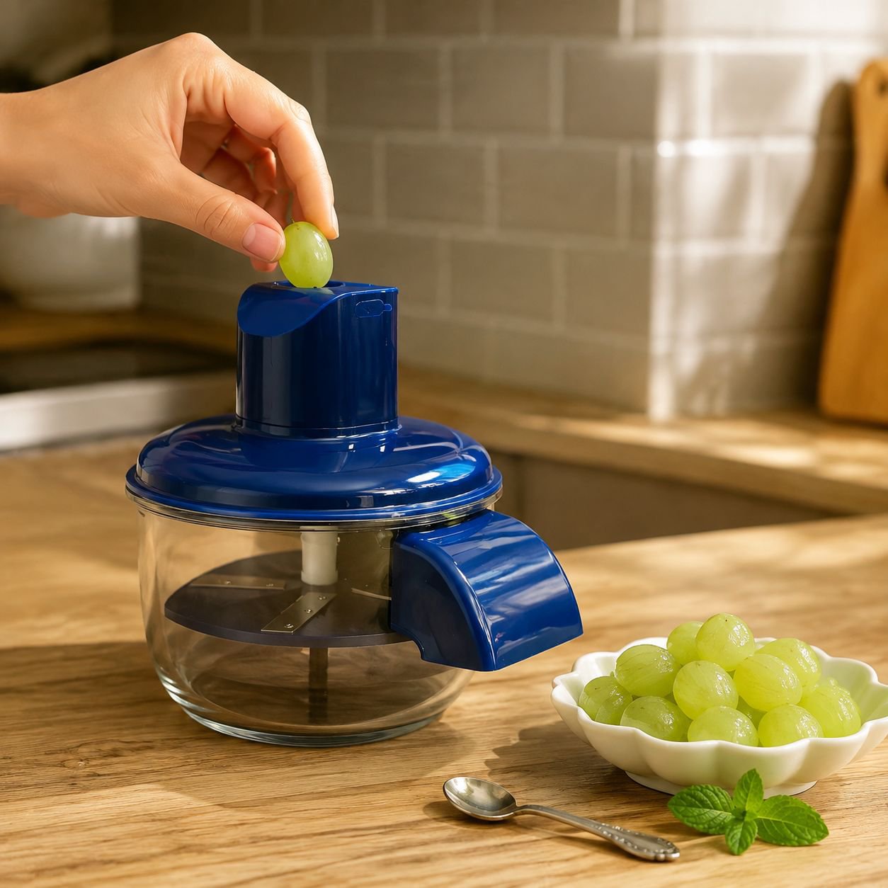 Fully Automatic Grape Peeler for Green Grapes