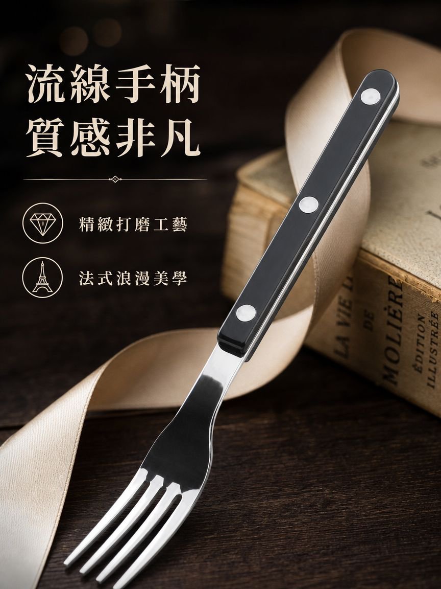 法國風格餐具叉
