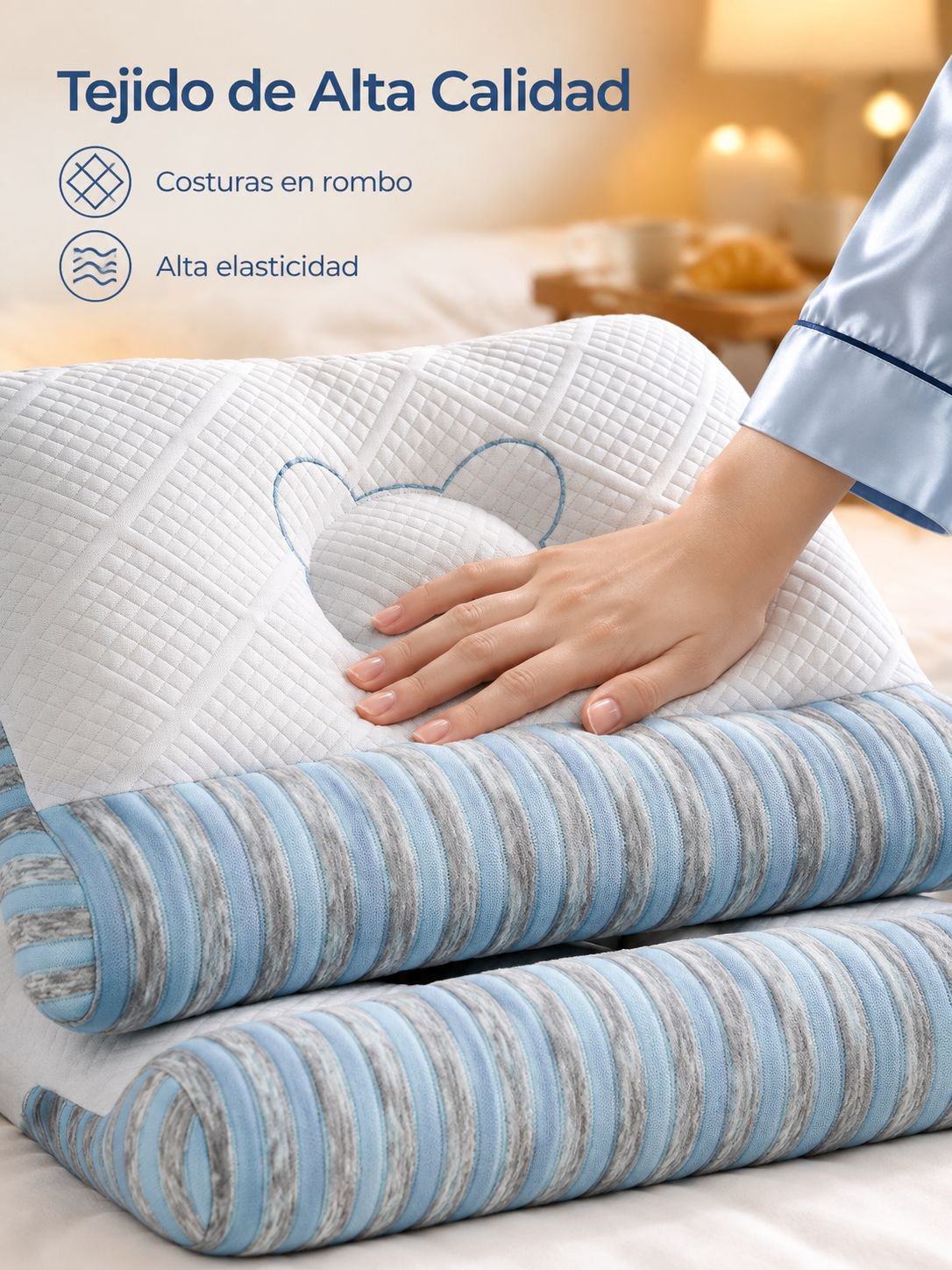 Almohada de soporte para el cuello