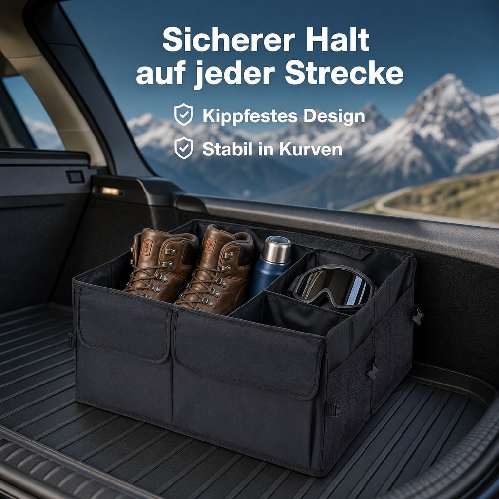 Auto-Kofferraum-Organizer aus Oxford-Stoff