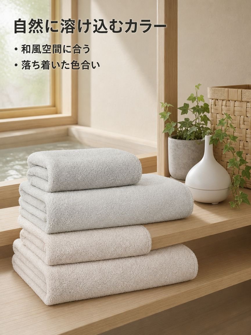 極上の柔らかさのバスタオル