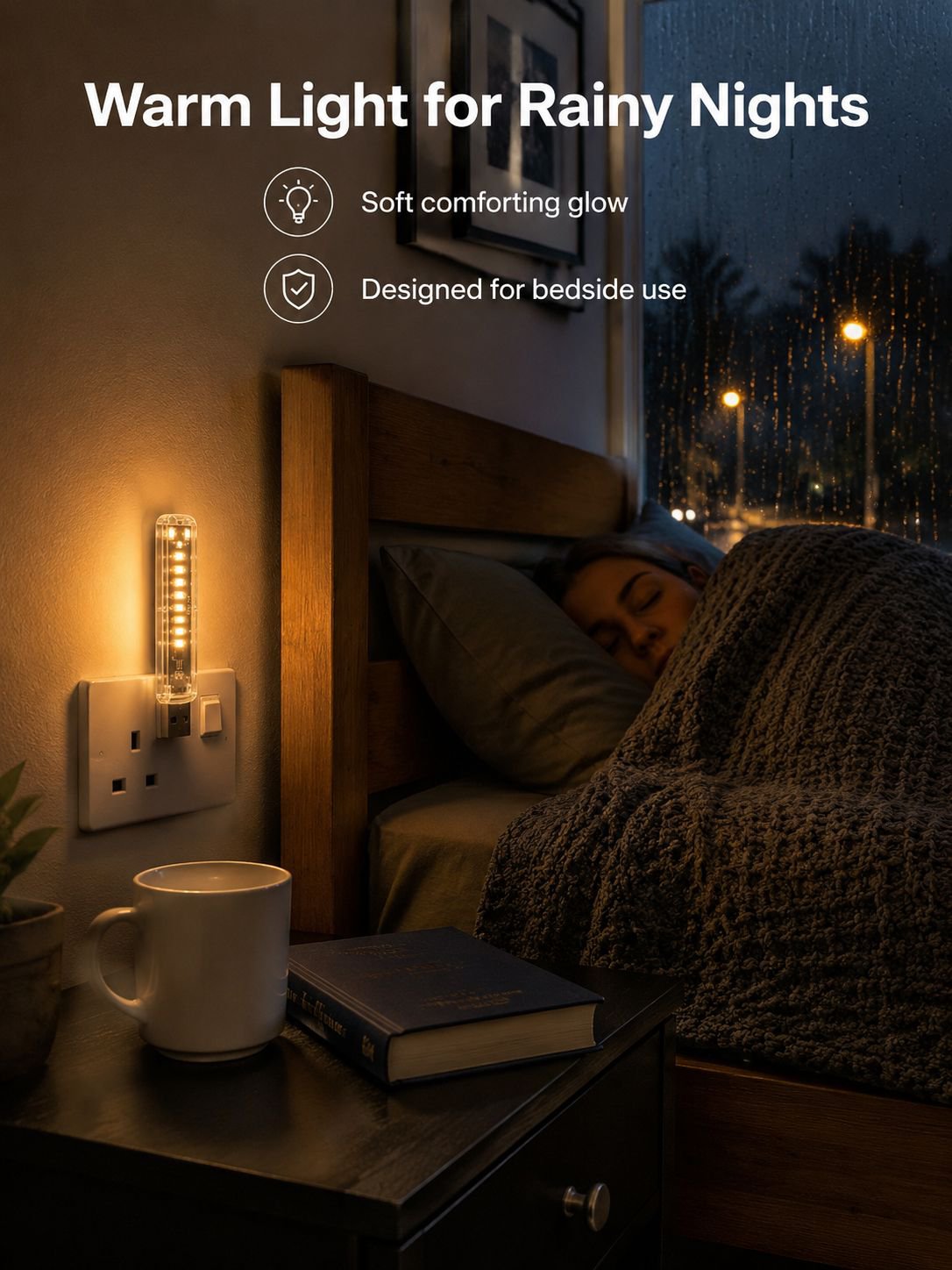 Air Conditioning Companion Night Light Smart Voice Remote Control Night Light Smart Voice Control