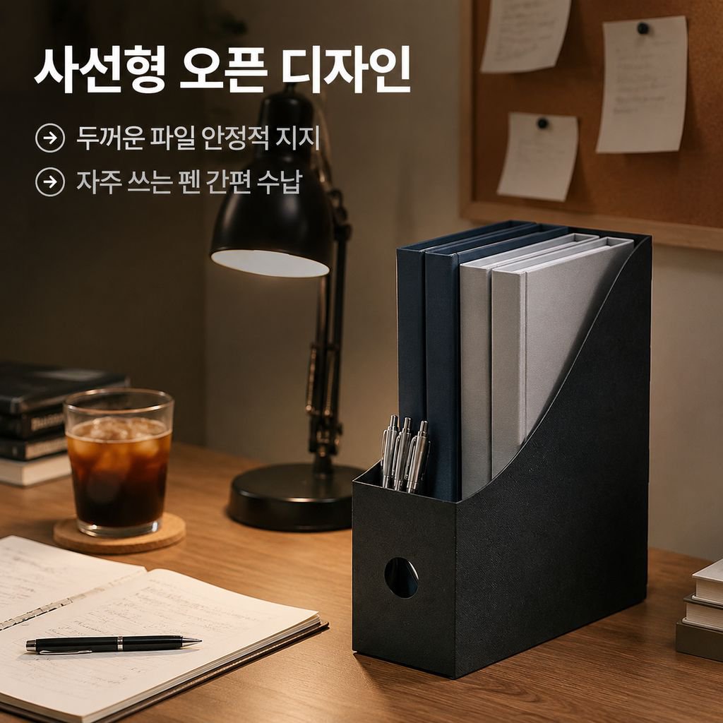 심플 파일 학생 기숙사 데스크탑 북엔드