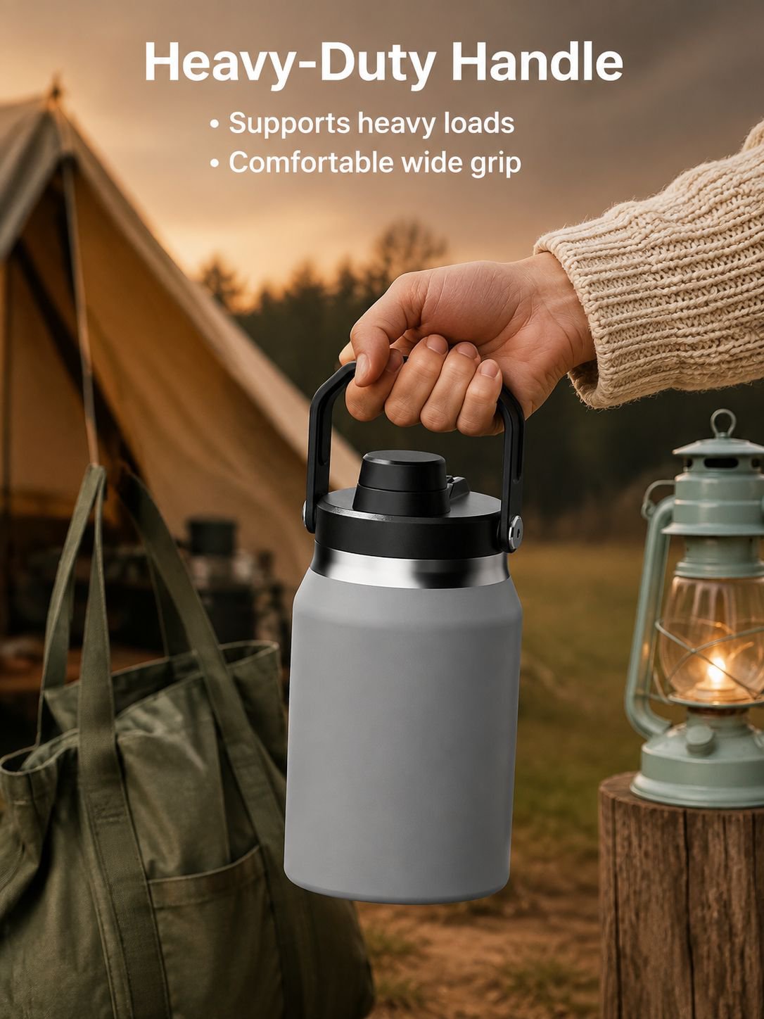Leak-proof outdoor water bottle design