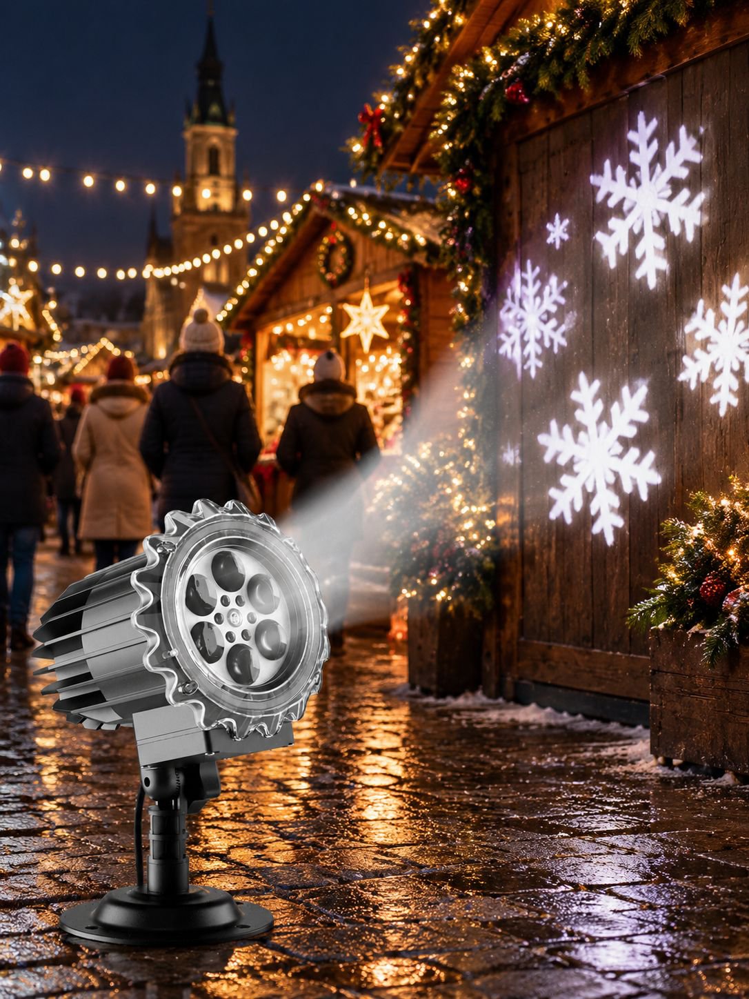 Outdoor Weihnachten Projektionslampe mit hoher Helligkeit im Garten