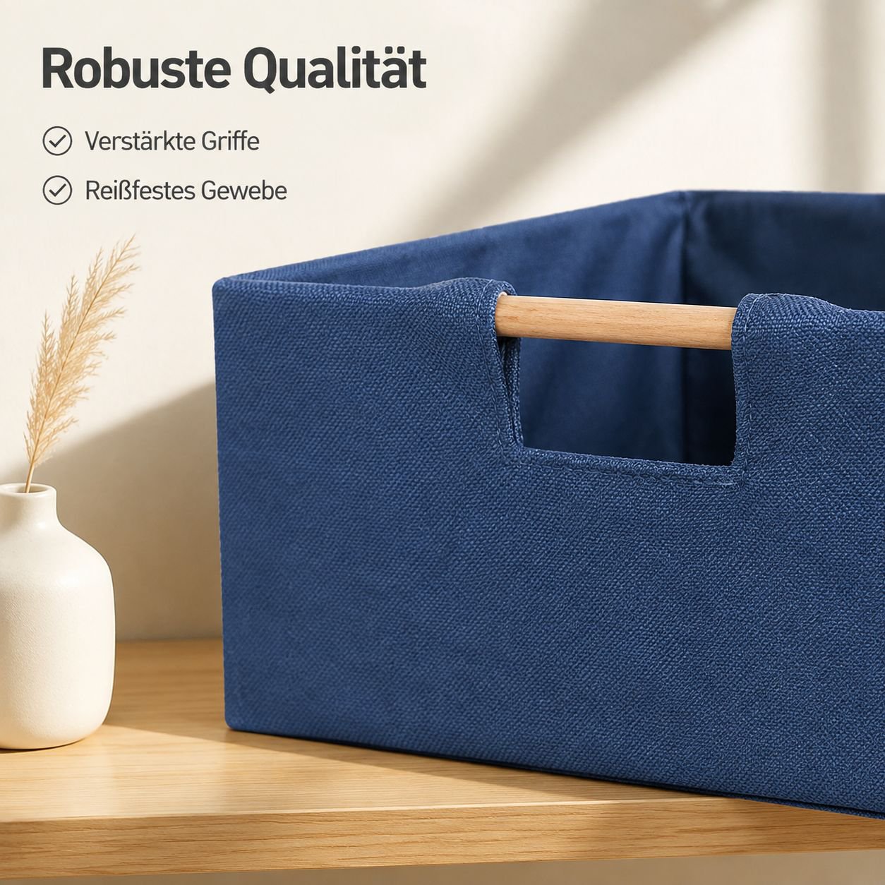 Multi-Functional Fabric Storage Basket Organizer