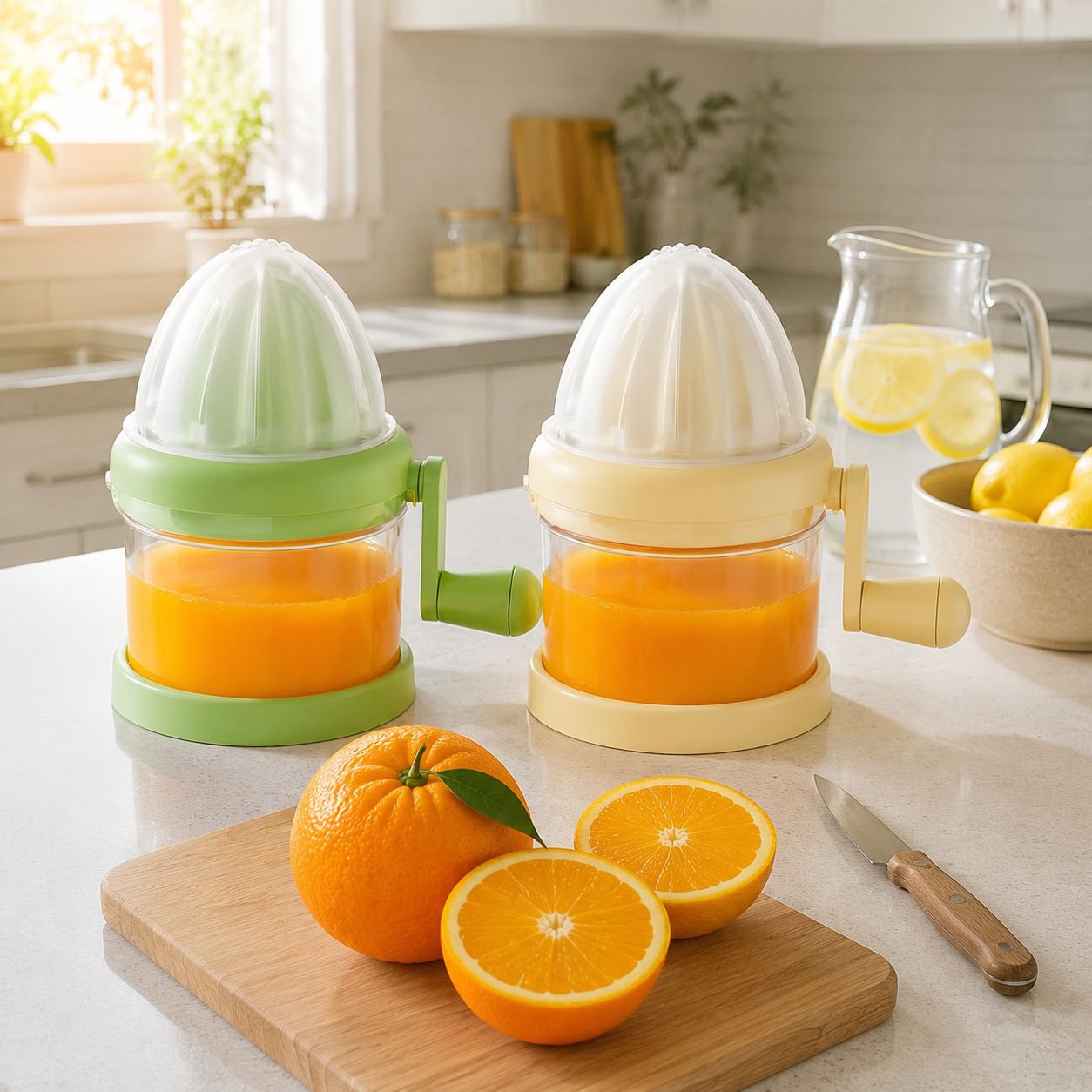 Exprimidor de naranja y limón para uso doméstico
