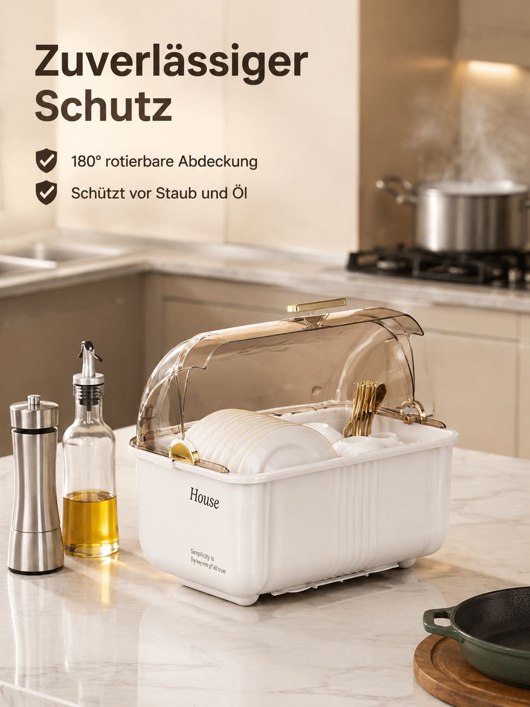 Kitchen Aufbewahrungsbox für Geschirr