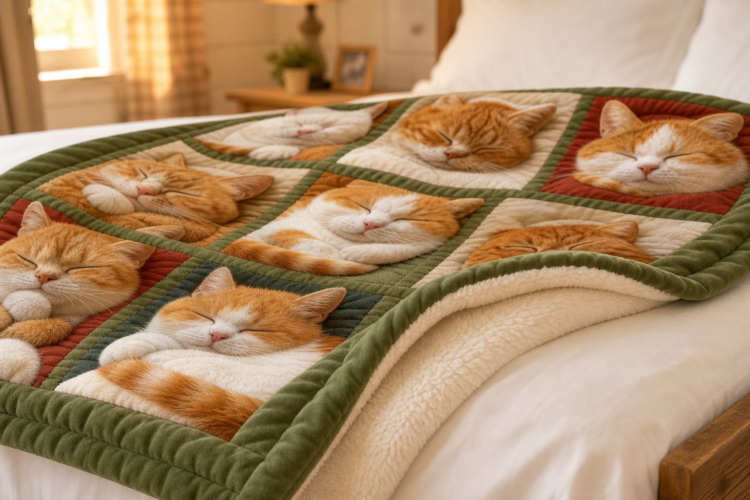 Plush and cozy cat blanket for pet lovers