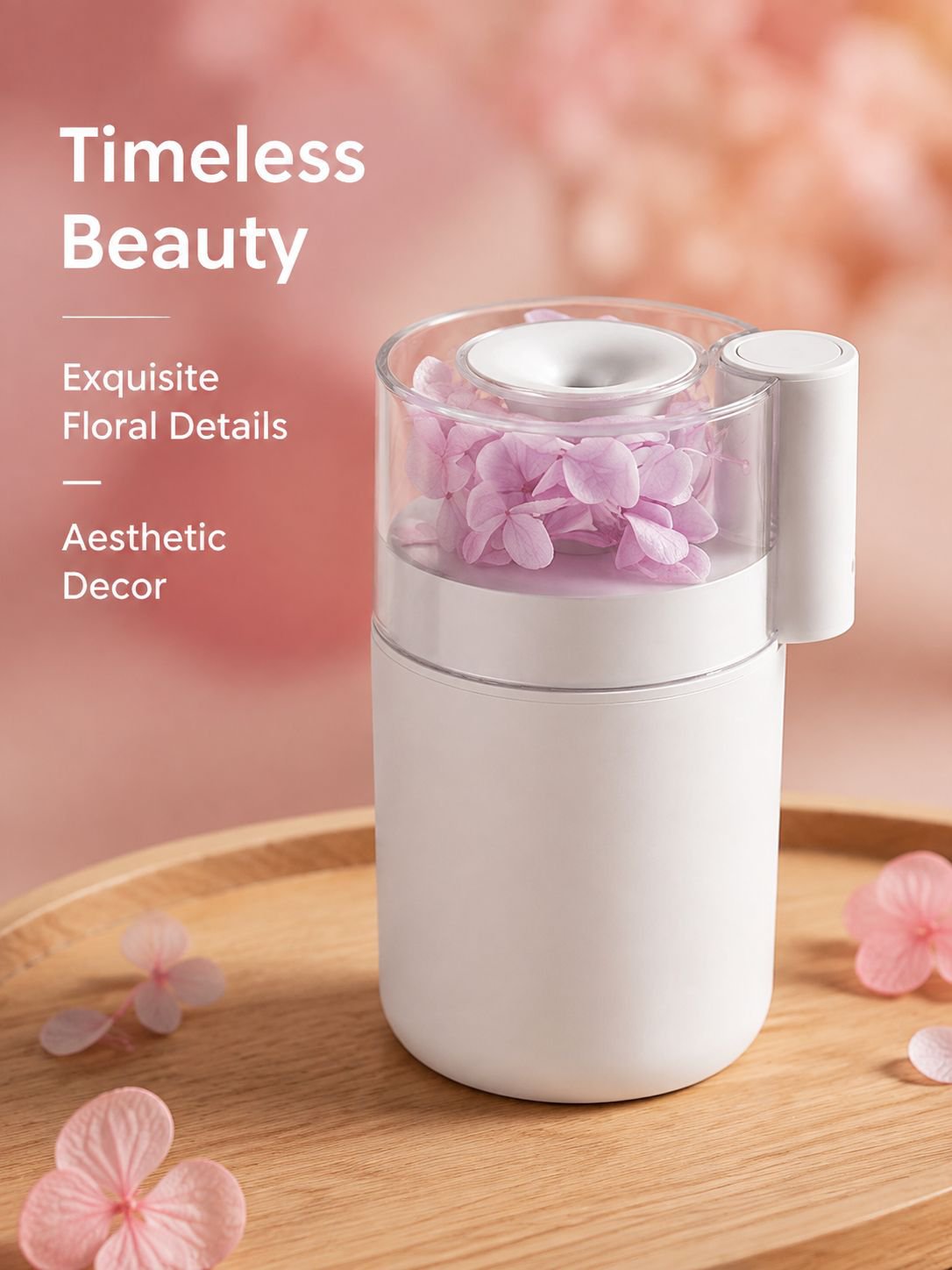 Home & Car USB Portable Eternal Flower Air Humidifier