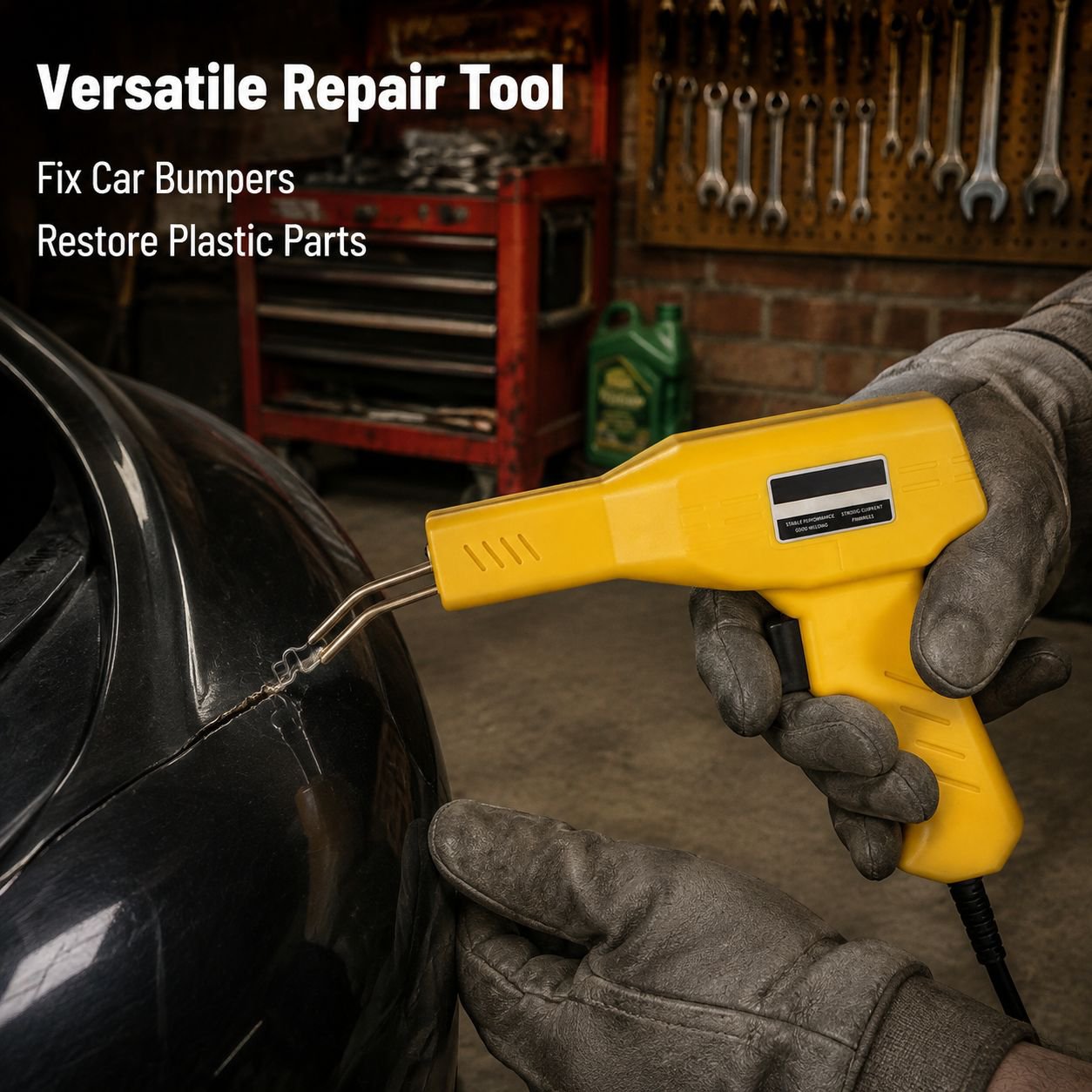 Plastic Welder Soldering Gun, for Bumper/Kayak/Plastic Product Repair