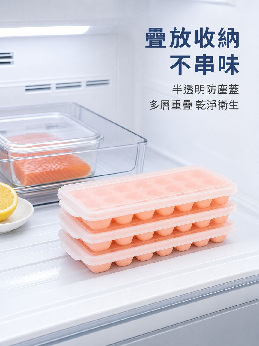 心型矽膠製冰盒