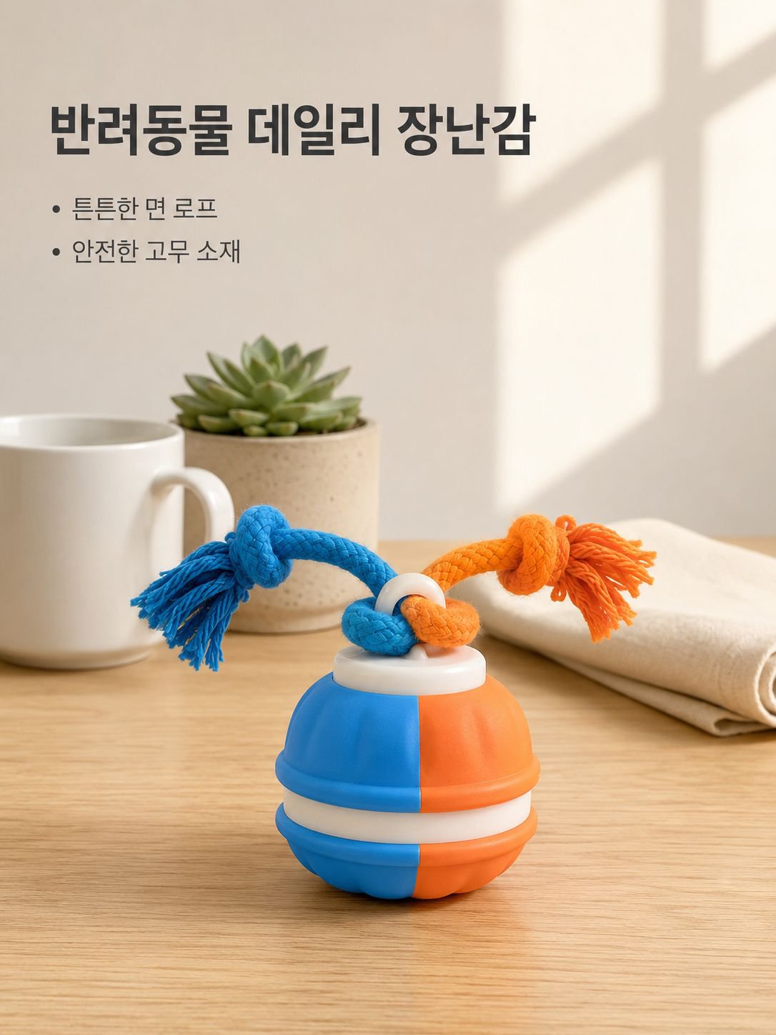 내구성이 뛰어난 고양이 장난감 공