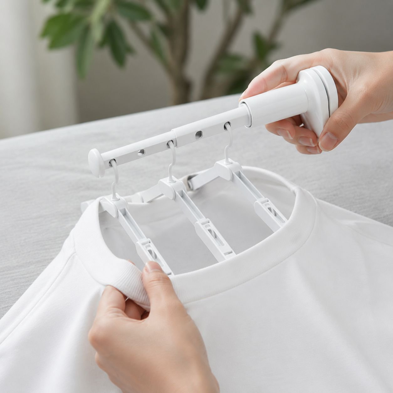 Porte-vêtements pliant léger pour valises