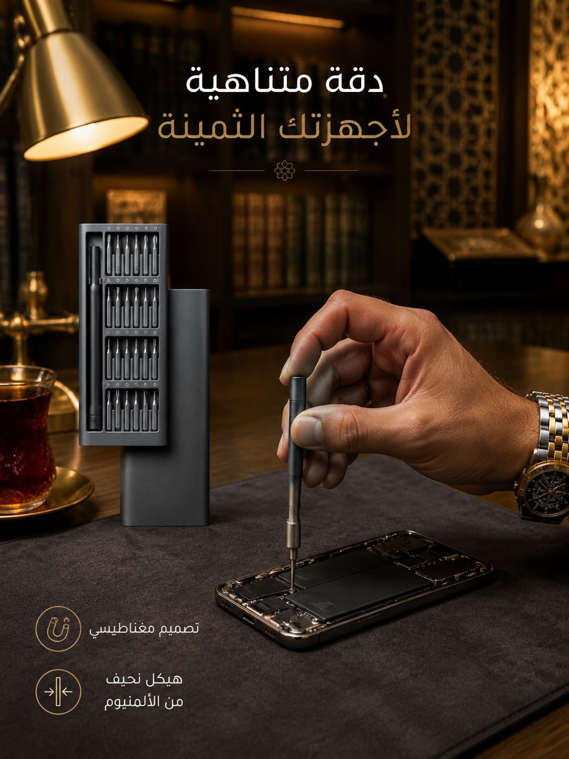 مجموعة مفك براغي 24 في 1