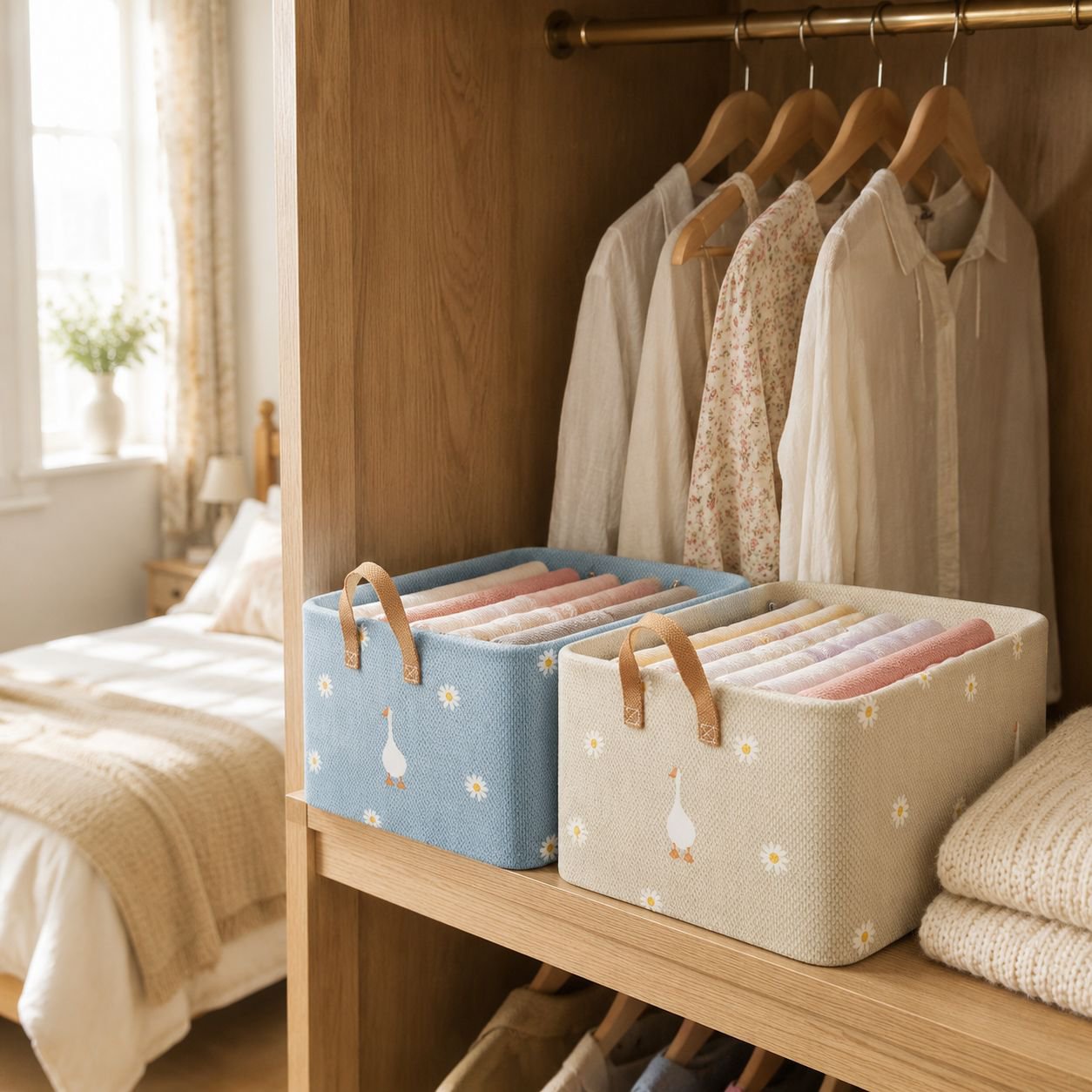 Large Capacity Multifunctional Foldable Storage Box