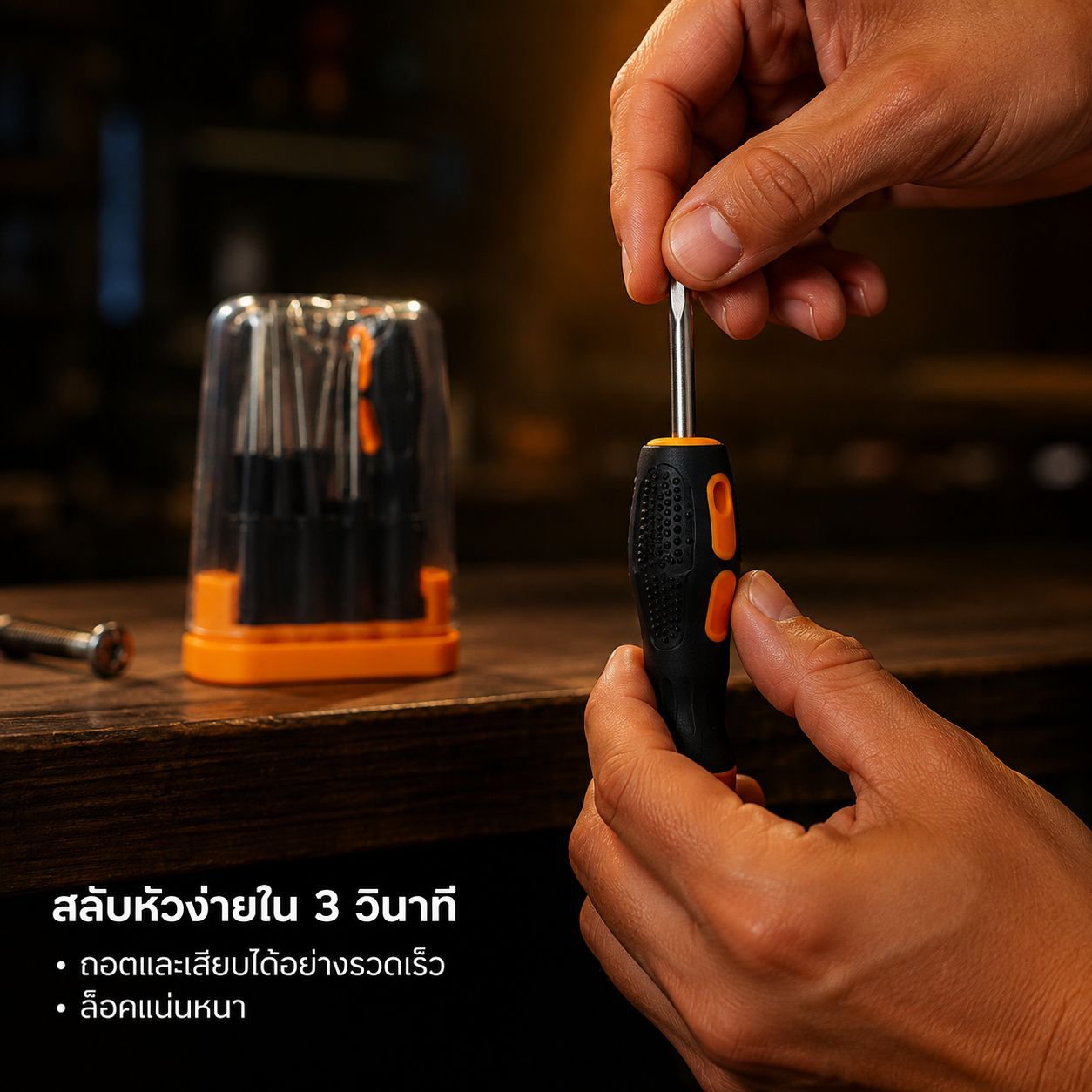 ชุดไขควงสำหรับซ่อมแซมทั่วไป