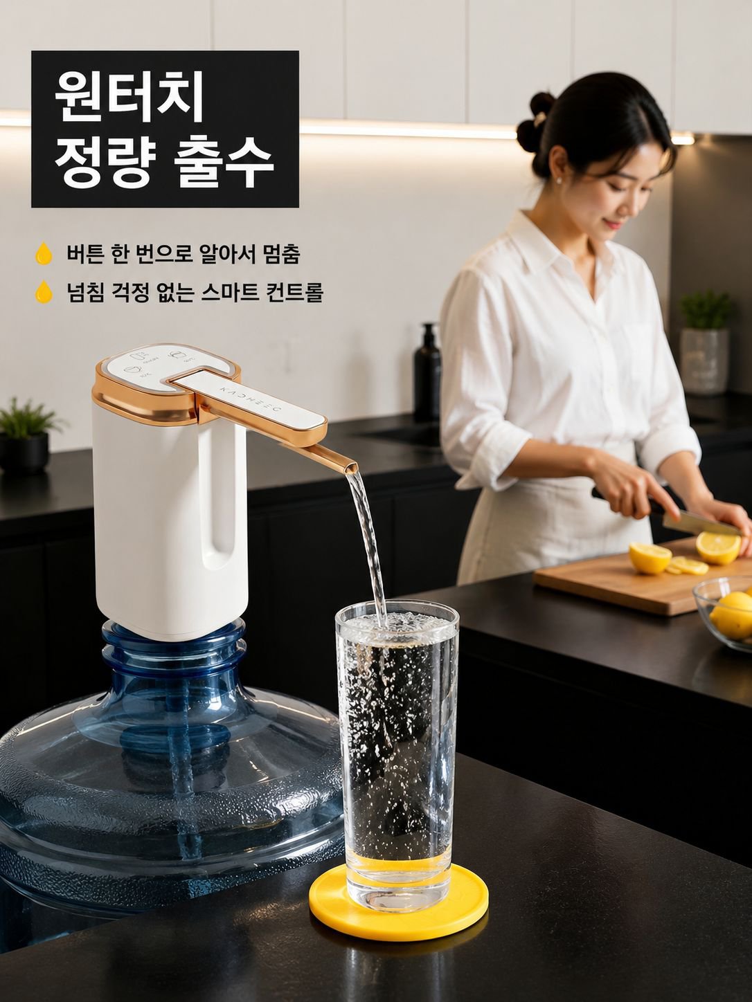 휴대용 접이식 전동 펌프