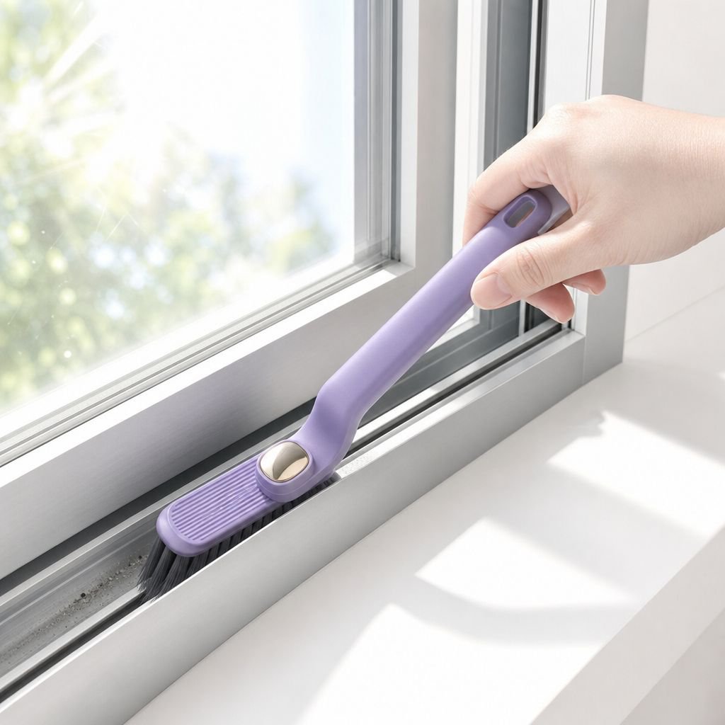 Multifunktionale rotierende Reinigungsbürste 2-in-1 Fugenreinigungsbürste harte Borsten Badezimmerfl