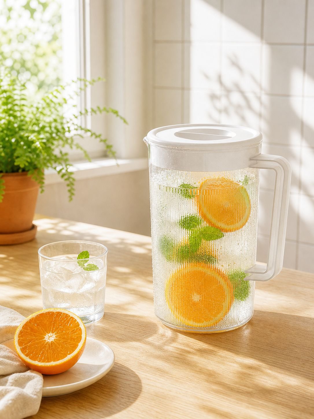 大容量耐熱冷水壺家用果汁桶