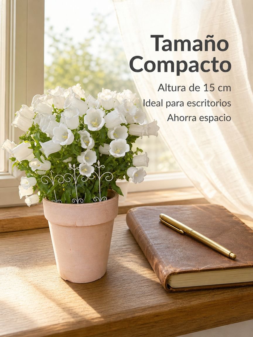 Campanula danesa de flor doble
