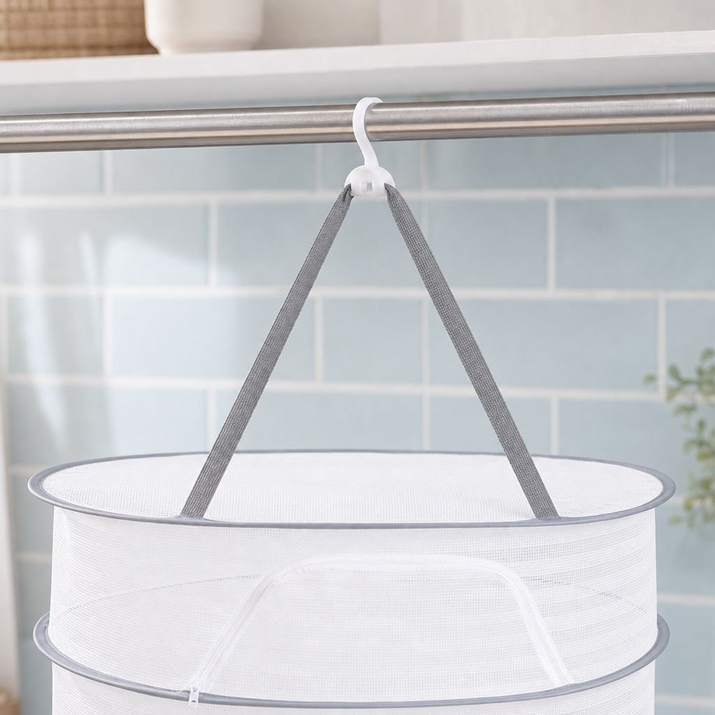 Hygienic laundry hamper for socks and underwear