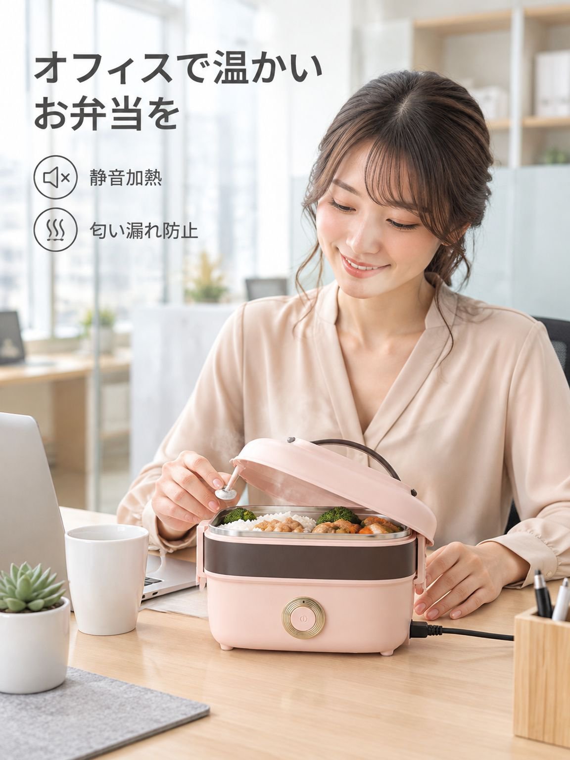 加熱機能付き携帯用電気弁当箱