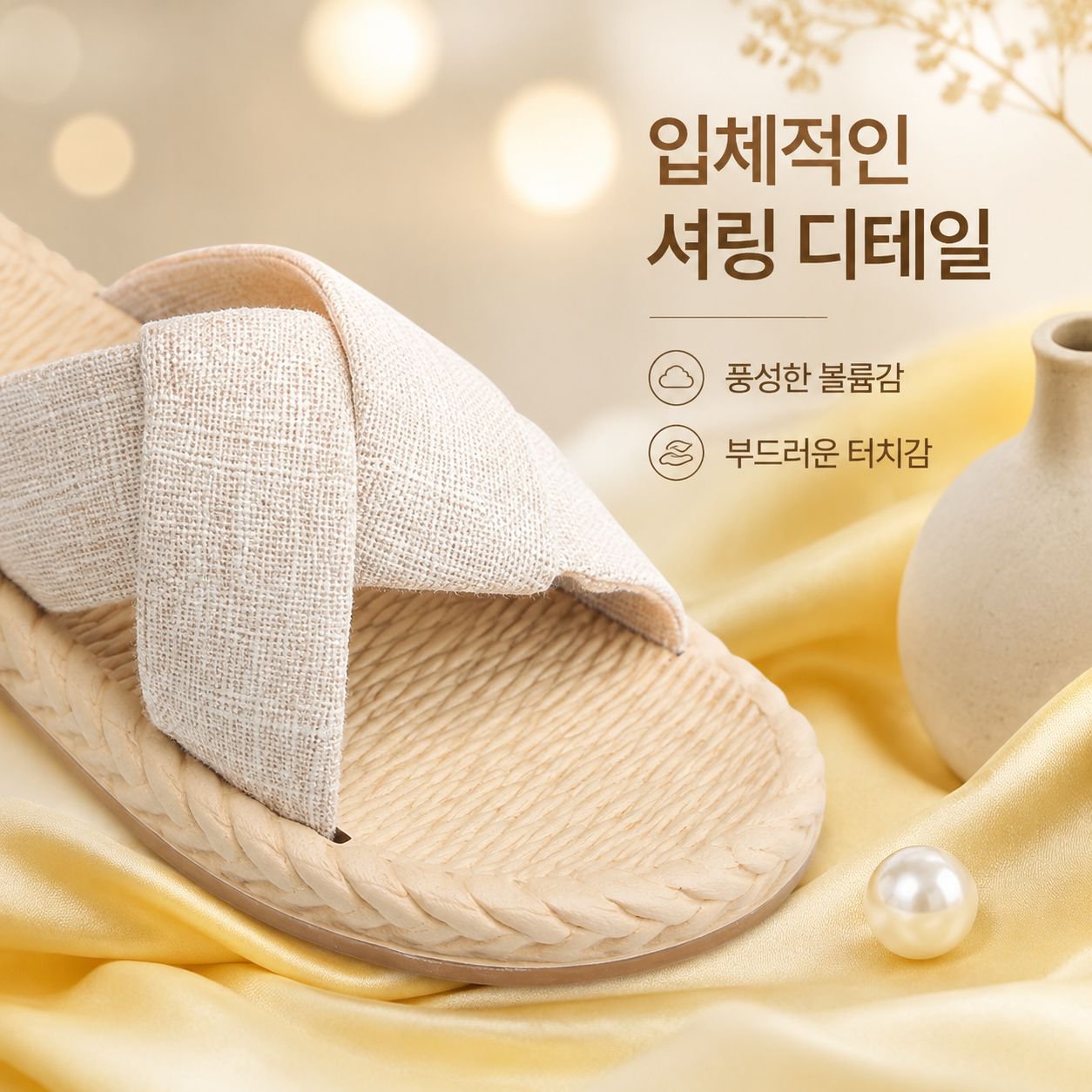 여름 해변 여성용 플랫 샌들 비치 샌들