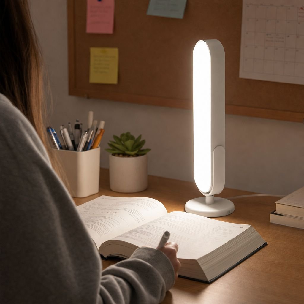 Lámpara de escritorio LED amigable para los ojos