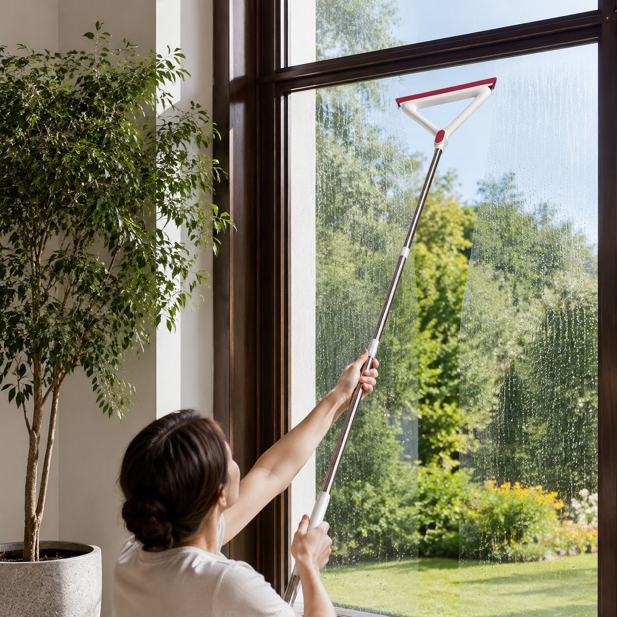 Multifunctional Triangular Magic Floor Scraper