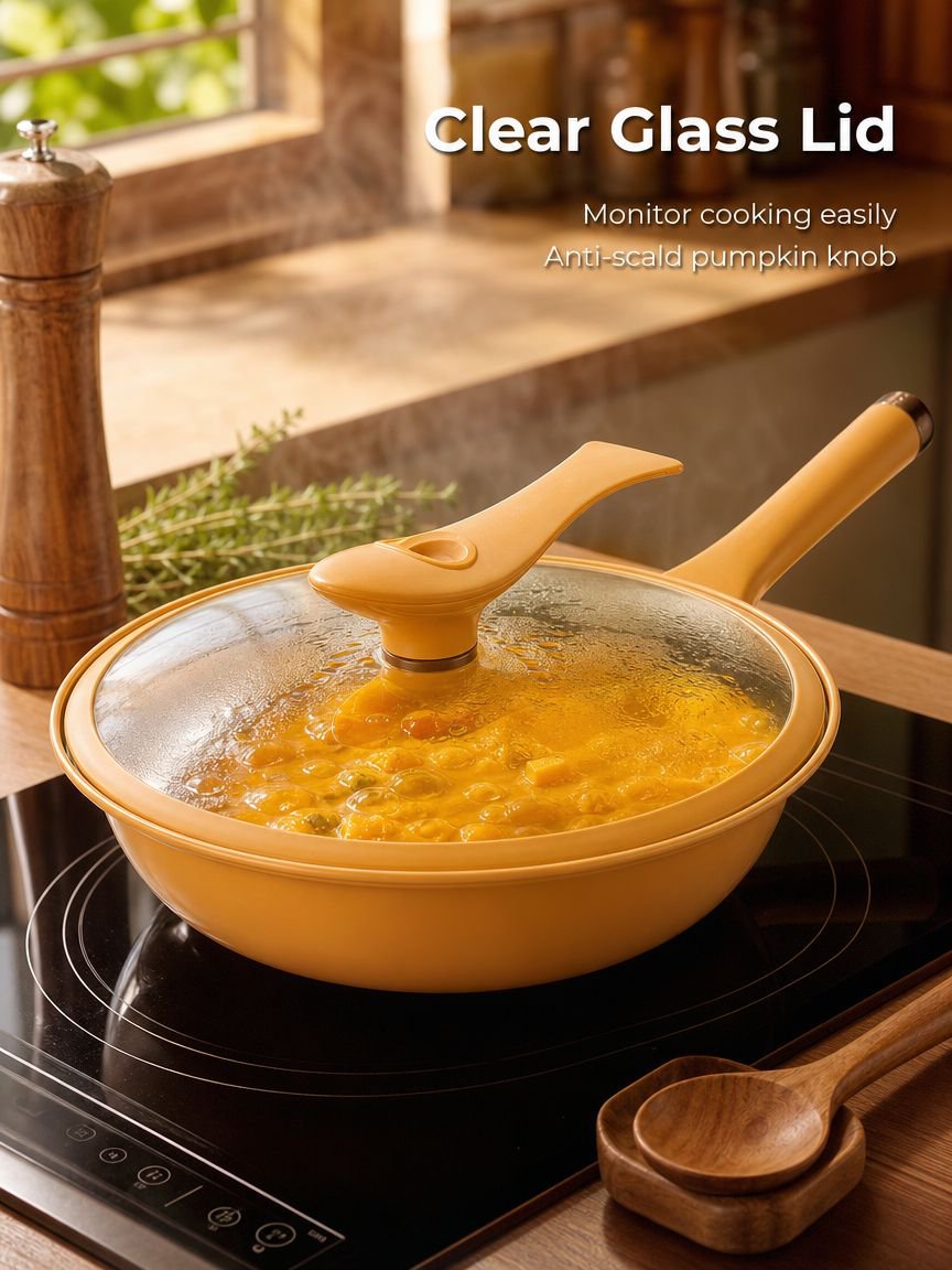 High Pressure Microwave Non-stick Frying Pan