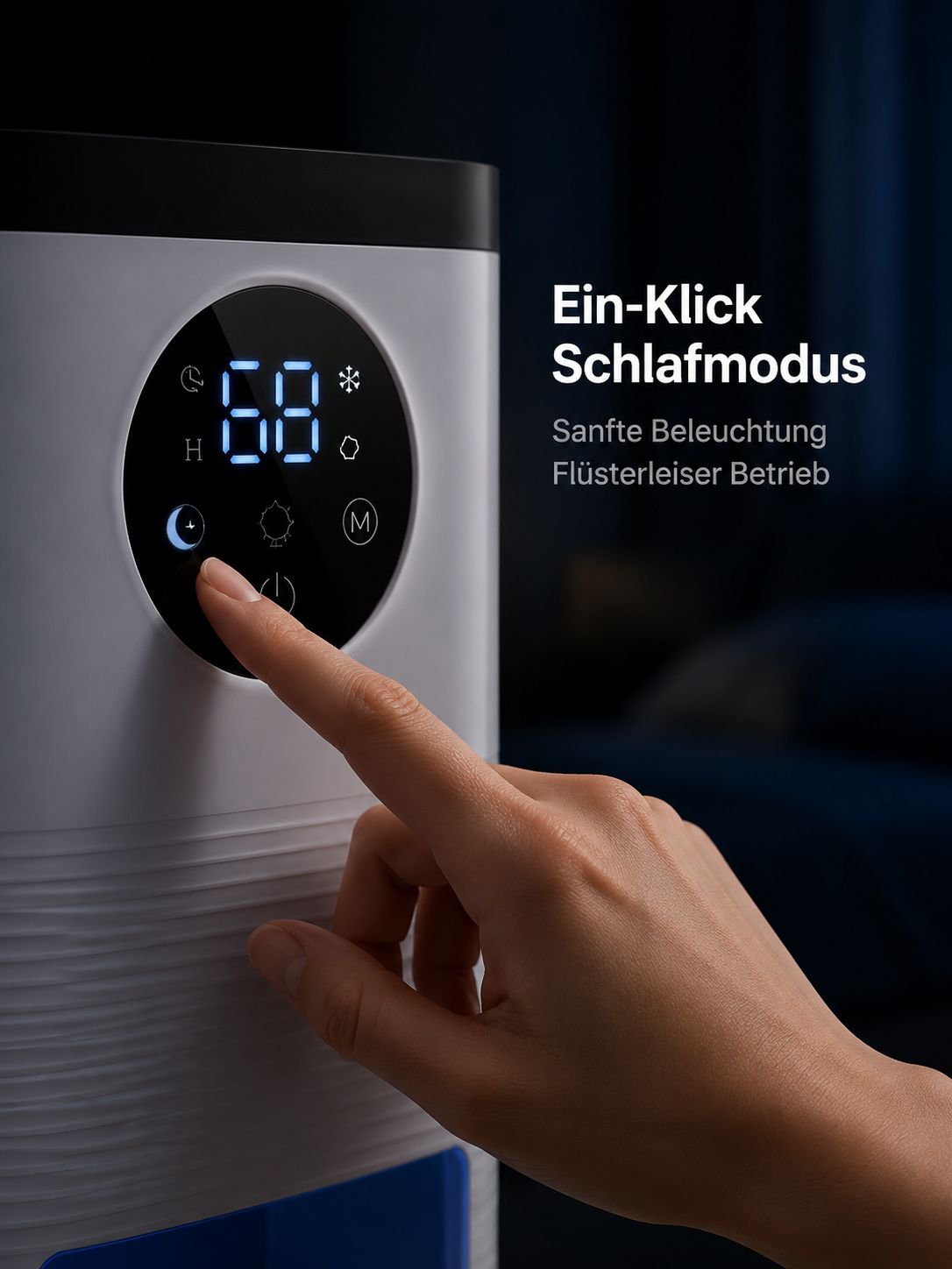 Leiser Luftentfeuchter für den Innenbereich