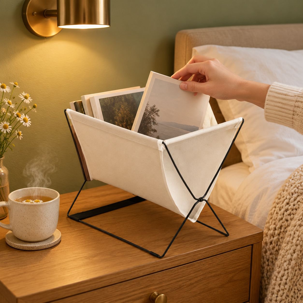 Modern minimalist luxury showroom: bookshelf, magazine rack, display shelf, desktop home decor pictu