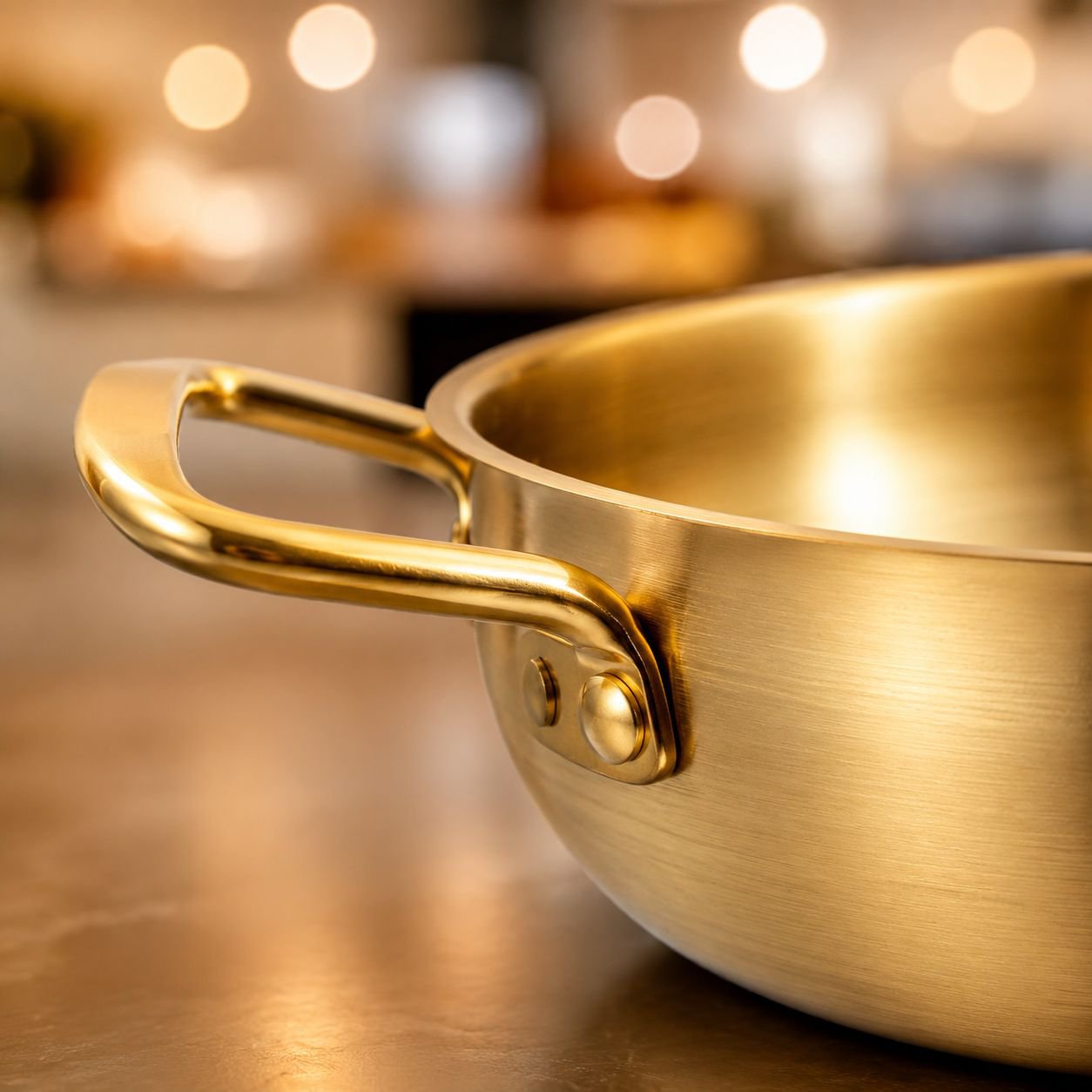 Multi-Functional Double-Ear Army Hot Pot, Golden Thickened Version, for Instant Noodles and Seafood