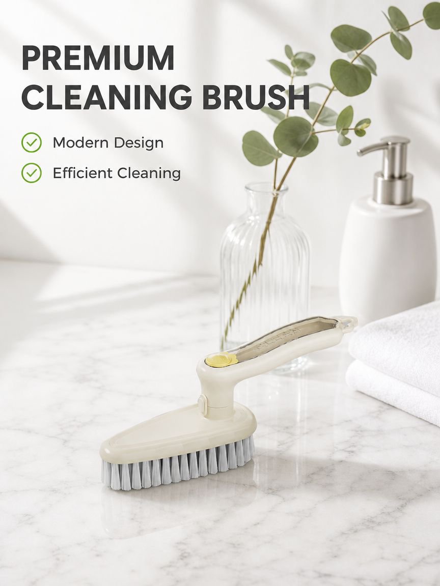 Household 2in1 encrypted stain remover brush