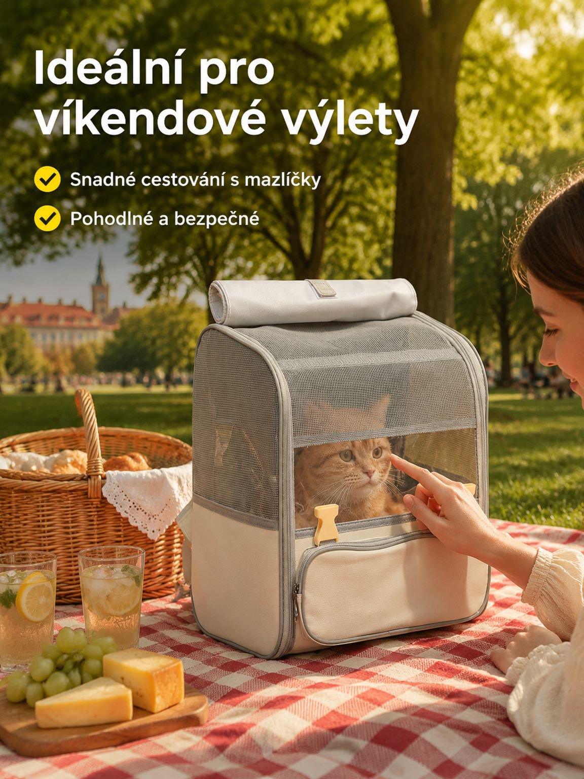 Přenosný batoh pro domácí mazlíčky