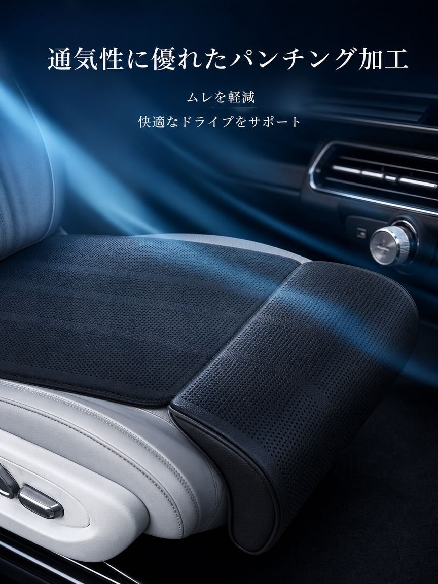 滑り止めカーシートクッション
