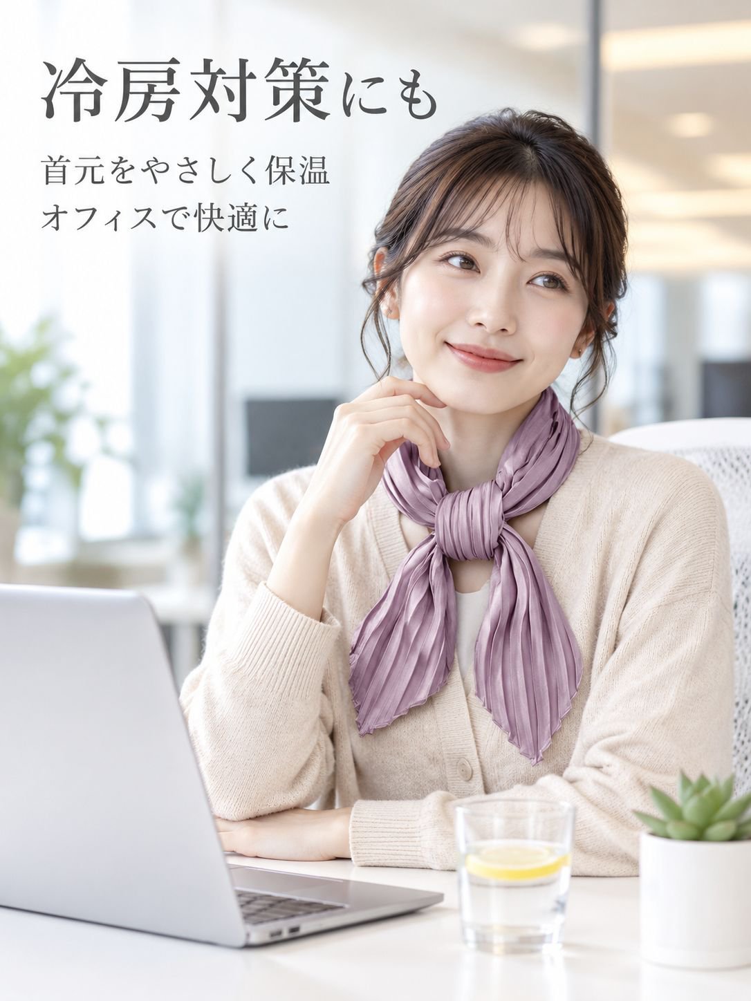プリントシルクスクエアスカーフ