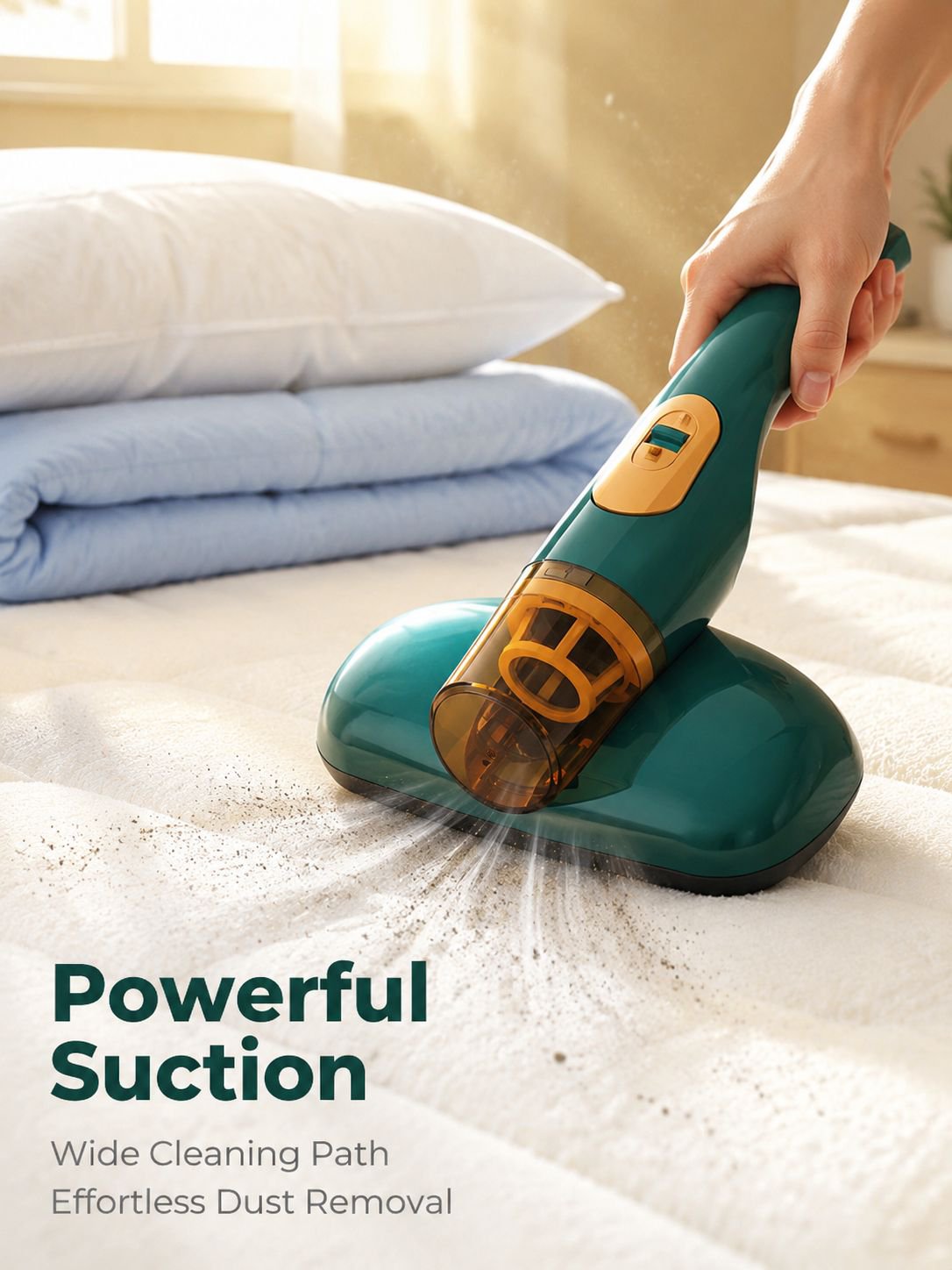 Household Mite Remover UV Sterilizer High Power Vacuum Cleaner