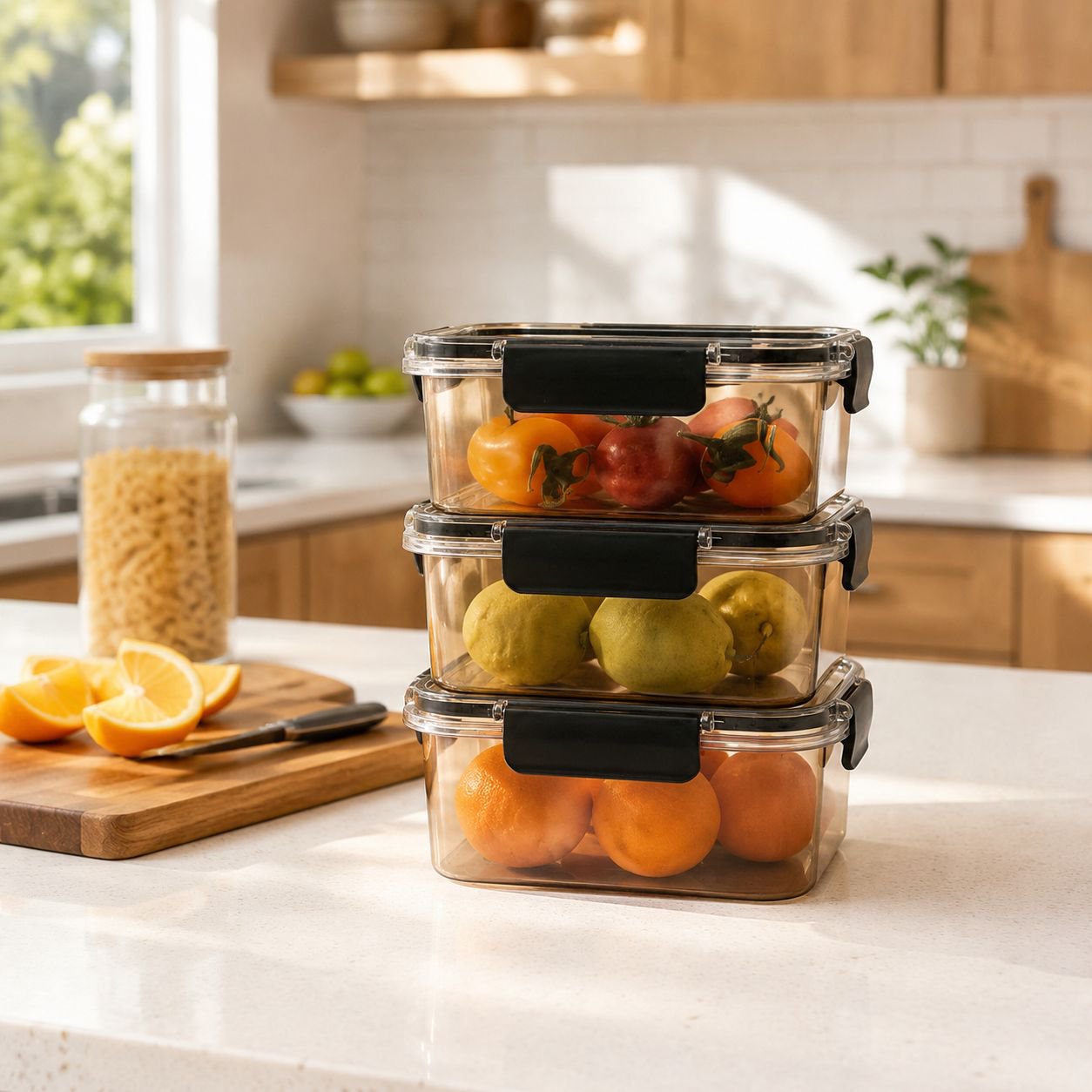 Easy-to-clean airtight fridge box