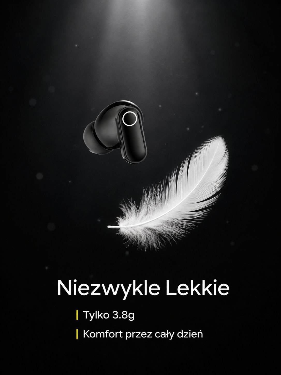 Lekka i przenośna inteligentna słuchawka Bluetooth