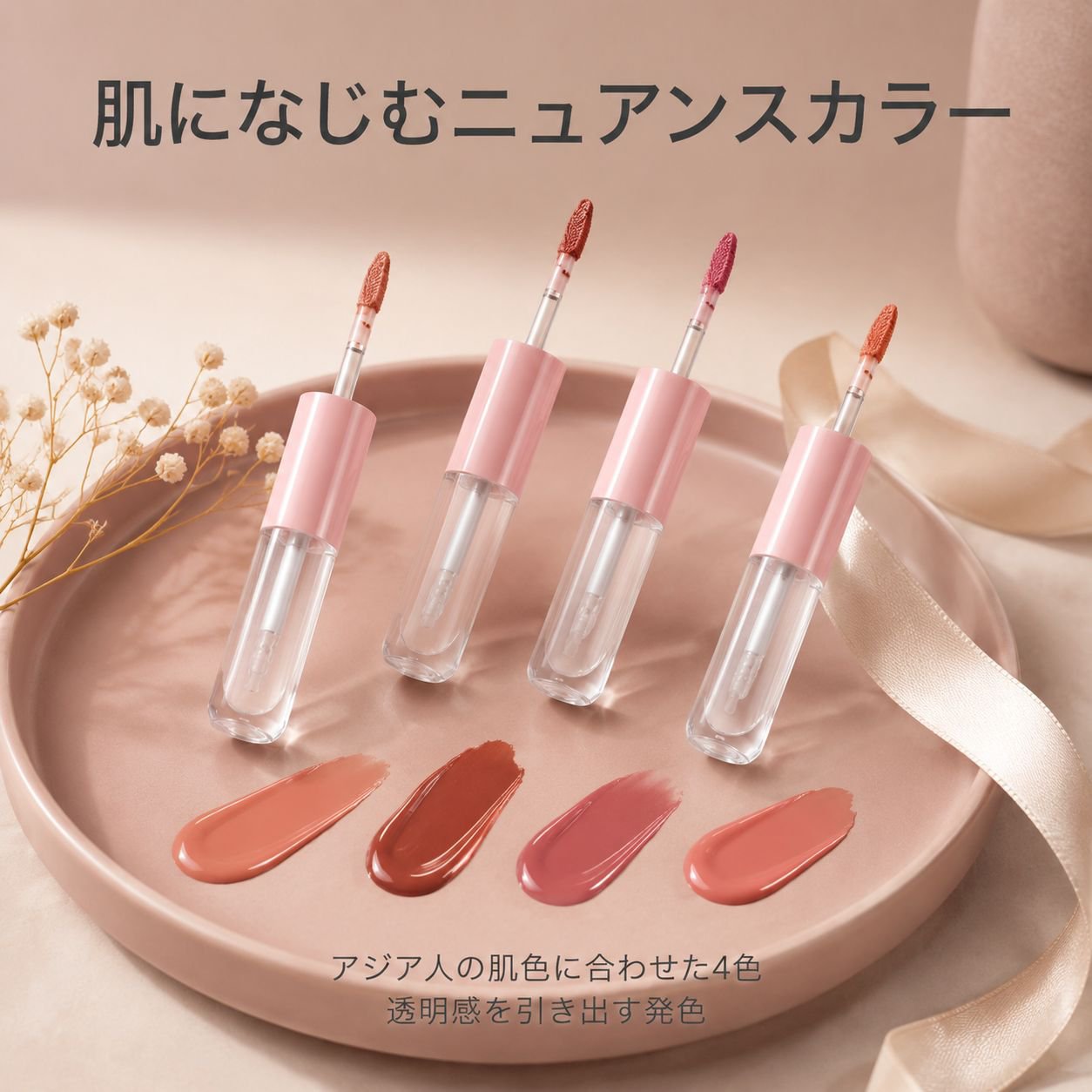 デュアルエフェクトのエッセンスリップグロス
