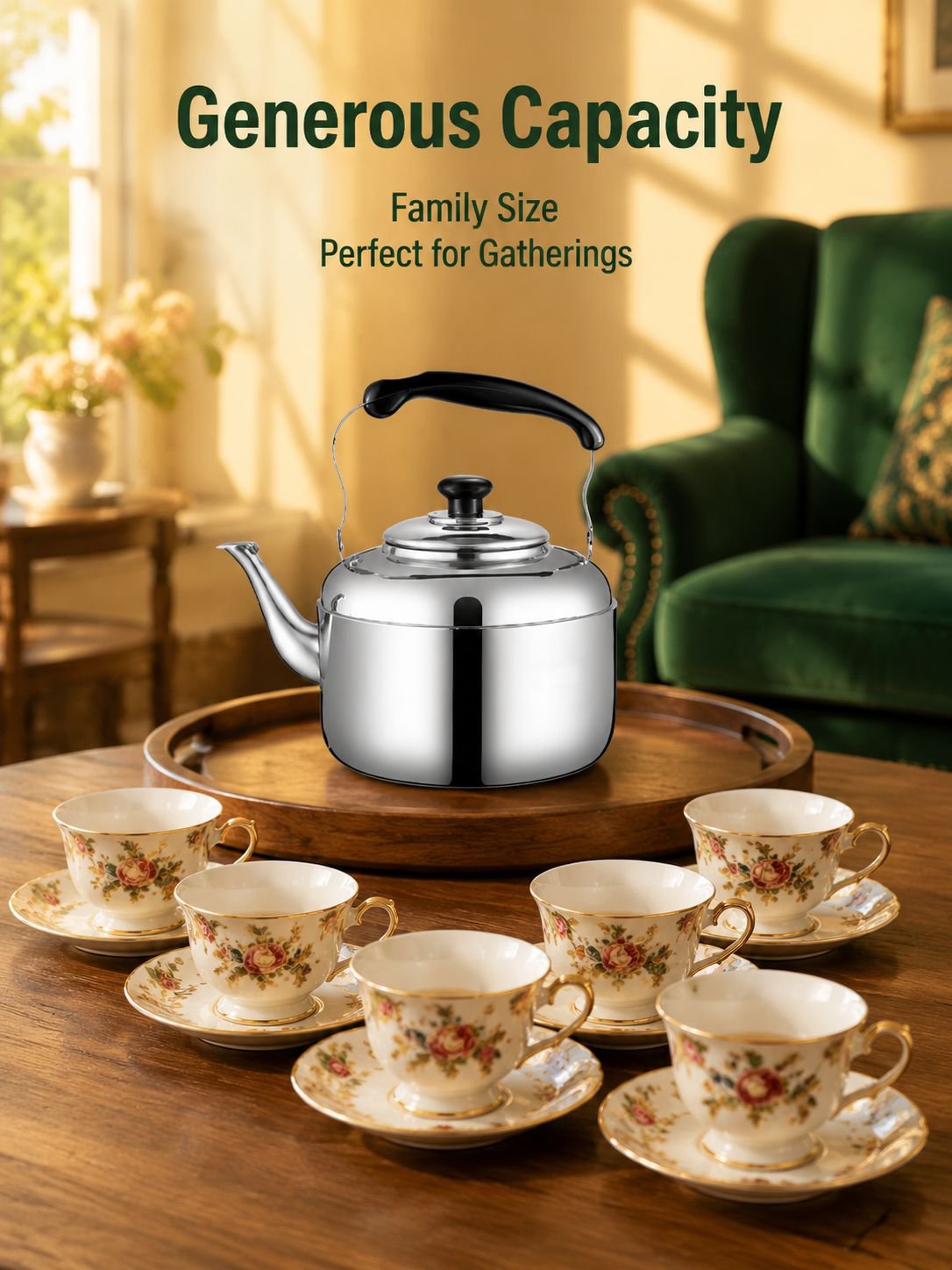 Stainless Steel Large Capacity Water Bottle