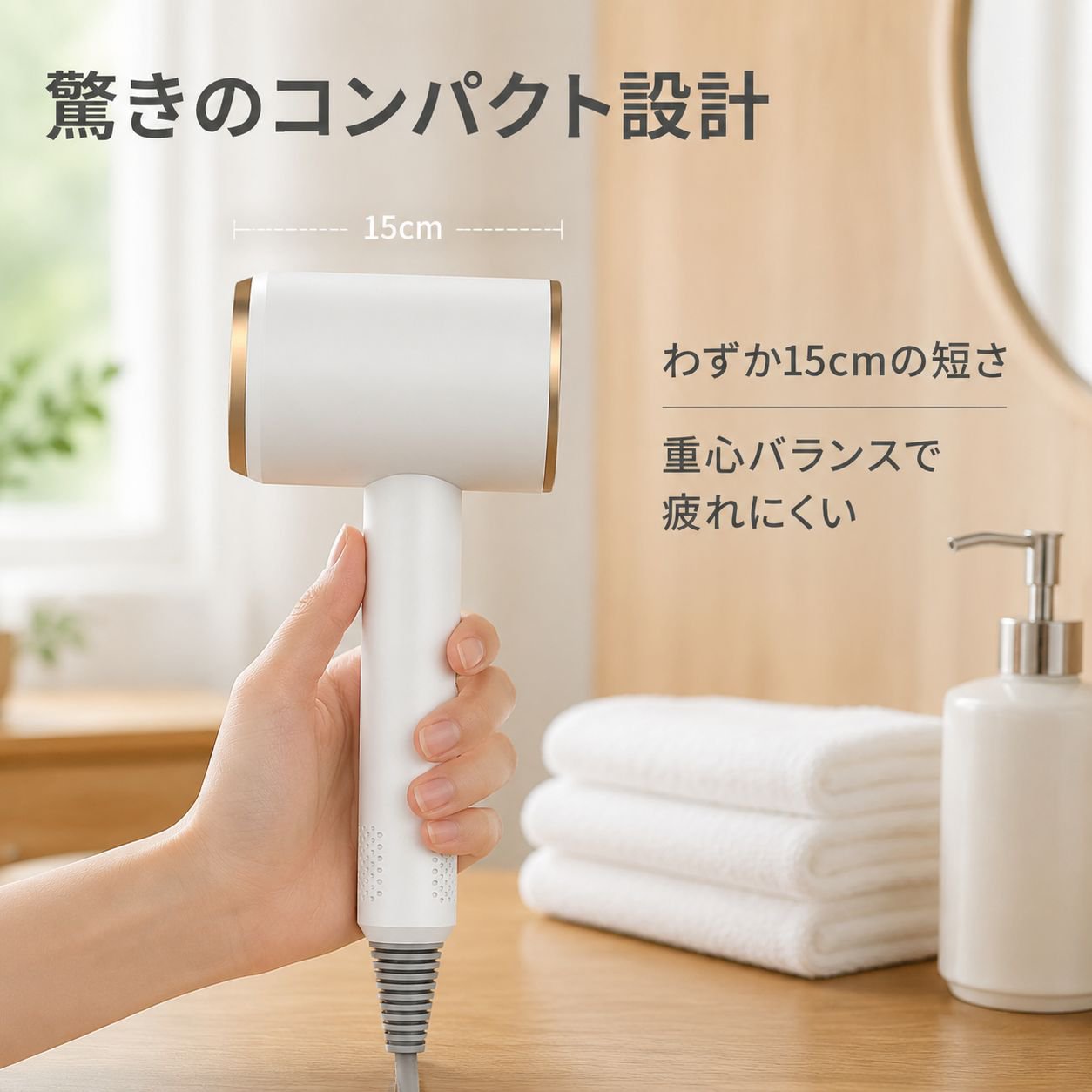 新型家庭用ヘアドライヤー