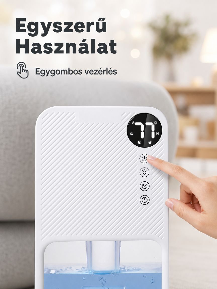 Hálószobai nedvességelszívó