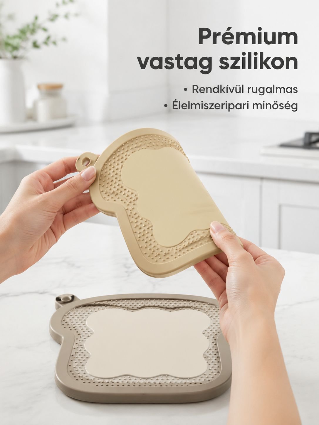 Szilikon alátét forró edények alatt