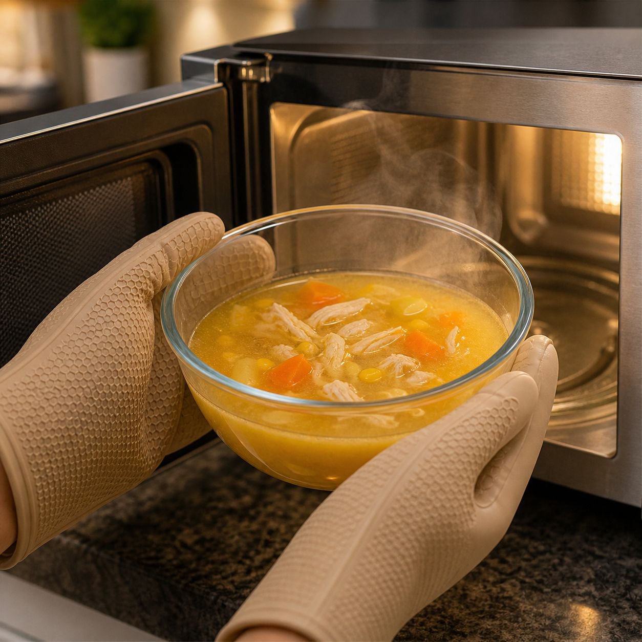 Salad bowlTransparent glass bowlMicrowaveableSoup bowlNoodle bowlGlass bowlInstant noodle bowlCookin