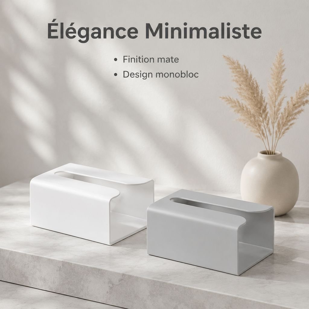 Boîte à papier toilette multifonction étanche