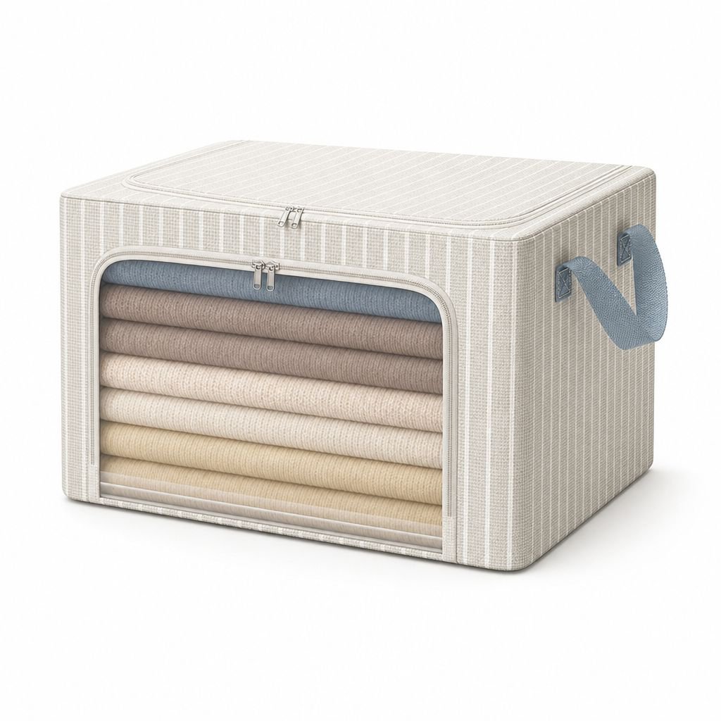 Dorm Room Clothes Organizer Bin