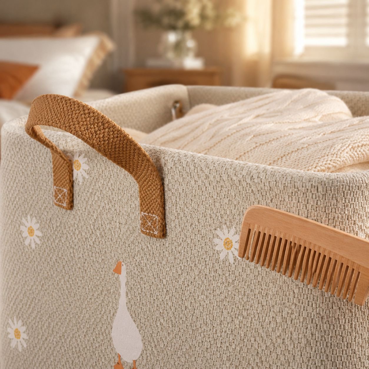 Stackable foldable storage boxes for home organization